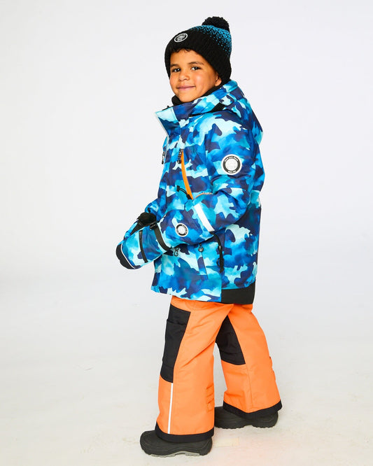 Two-Piece Play Snowsuit Bright Orange