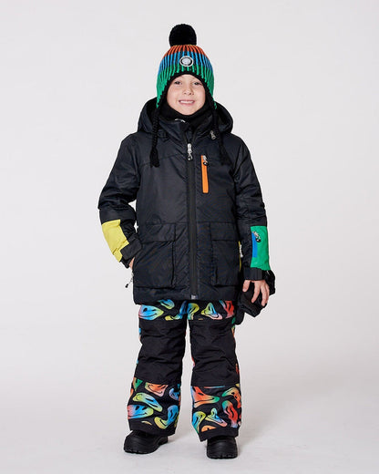 Two-Piece Play Snowsuit Smiley Face