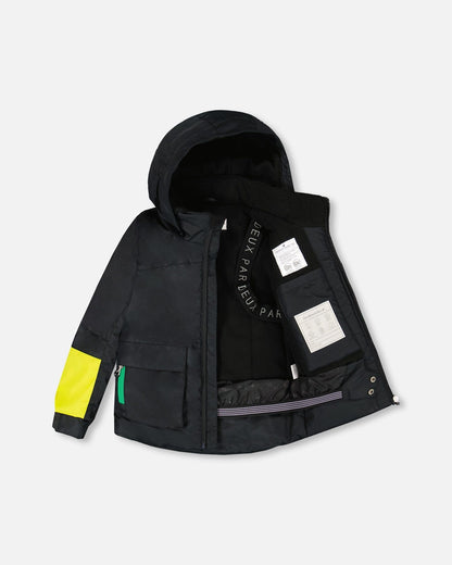 Two-Piece Play Snowsuit Smiley Face