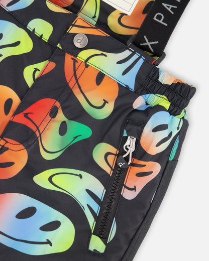 Two-Piece Play Snowsuit Smiley Face