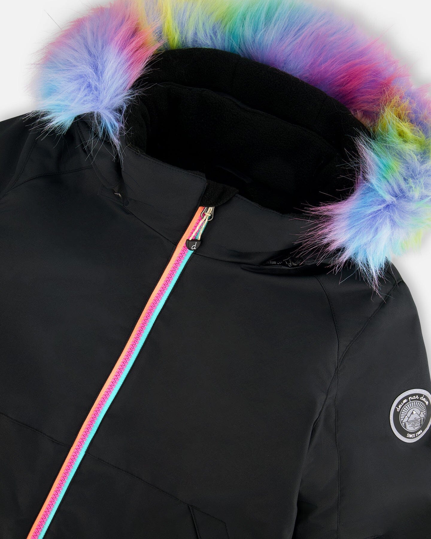 Two-Piece Play Snowsuit Rainbow Leopard