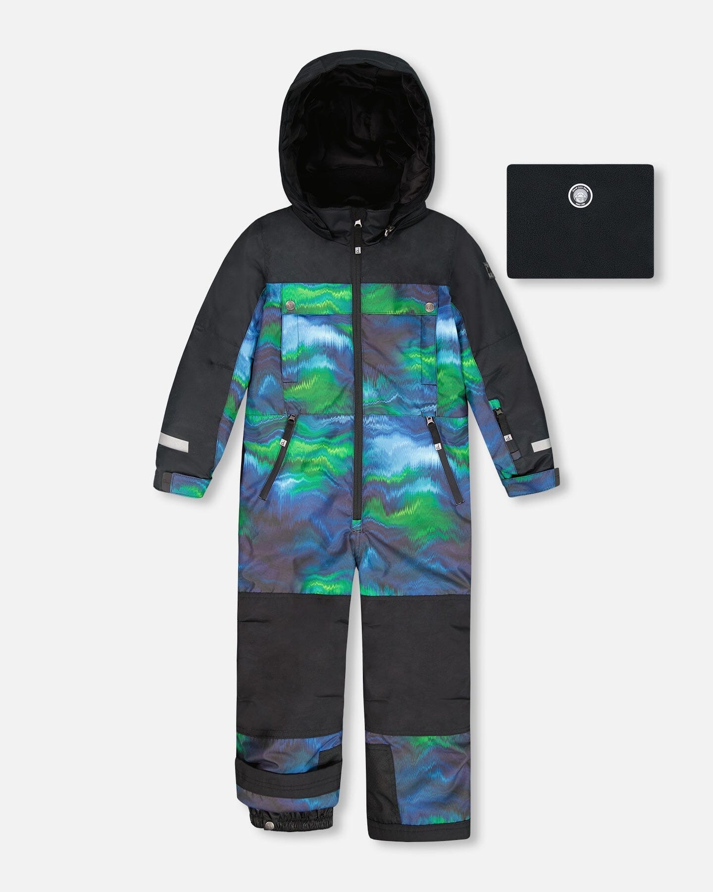 One-Piece Teknik Snowsuit Aurora Borealis