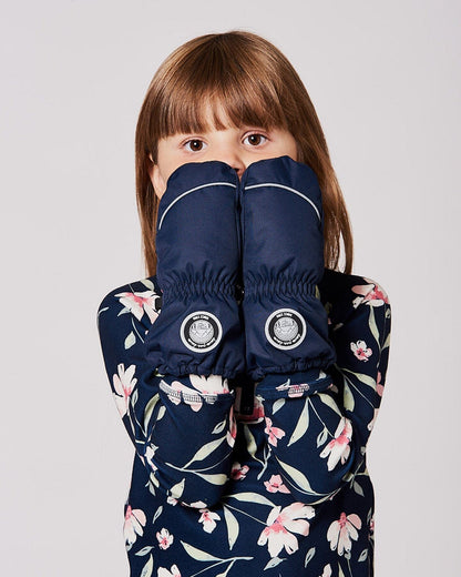 Winter Mittens Play Navy Blue