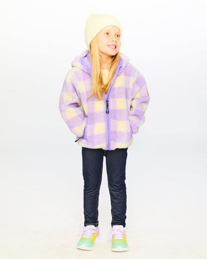Mid-Season Sherpa Jacket Lavender