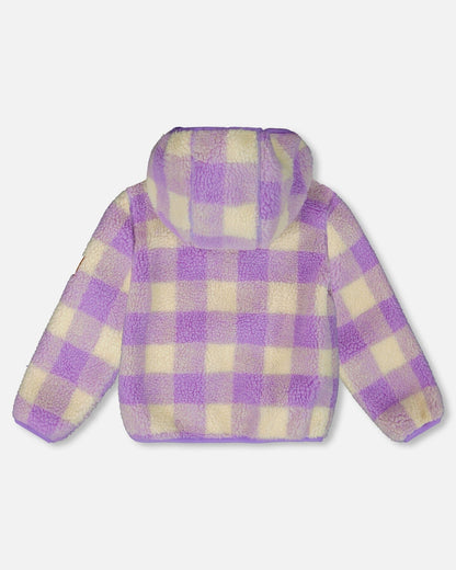 Mid-Season Sherpa Jacket Lavender