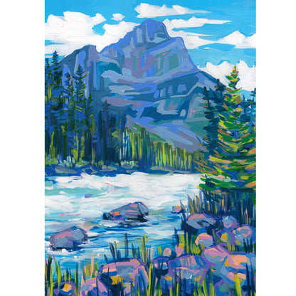 Kicking Horse Mountain | Eco-Friendly 500-Piece Puzzle for Adults | Designed in Canada by Amy Dixon | Best Rated Finds