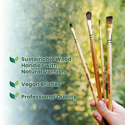 Eco-Friendly Fine Art Brushes