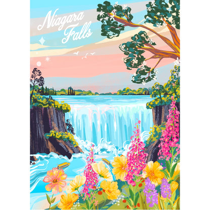 Niagara Falls | Eco-Friendly 500-Piece Puzzle for Adults | Designed in Canada by Capri Sadler | Best Rated Finds