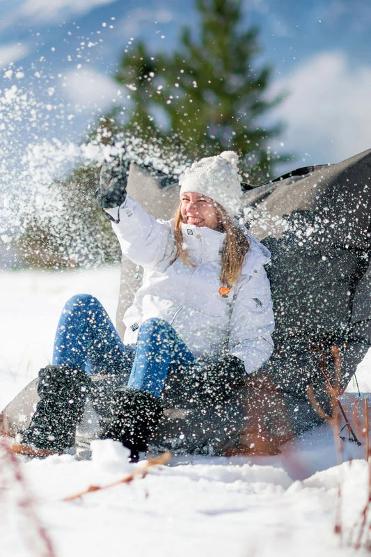 Original Olefin Indoor & Outdoor Bean Bag Chair – UV-Resistant, Durable Indoor/Outdoor Lounger