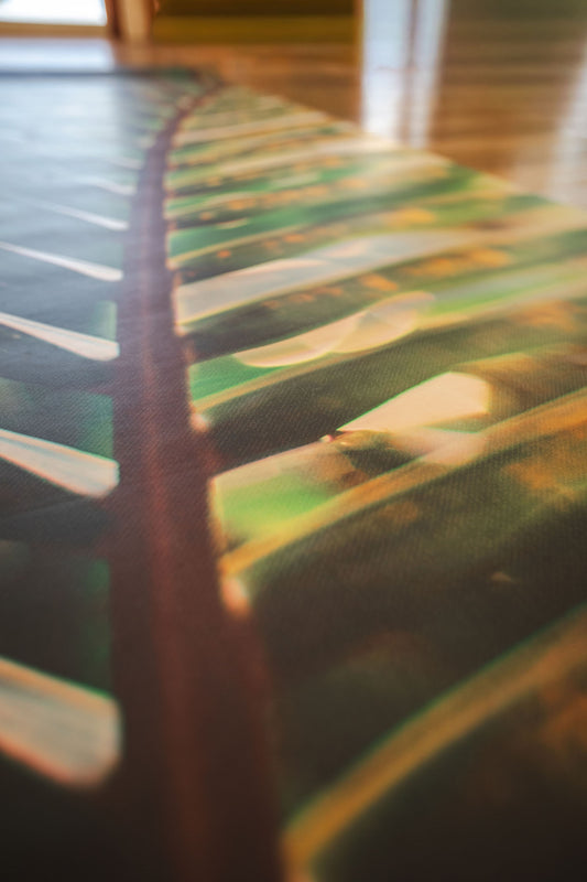 Green & Serene – Non-Toxic Yoga & Pilates Mat – Art Design, Canada