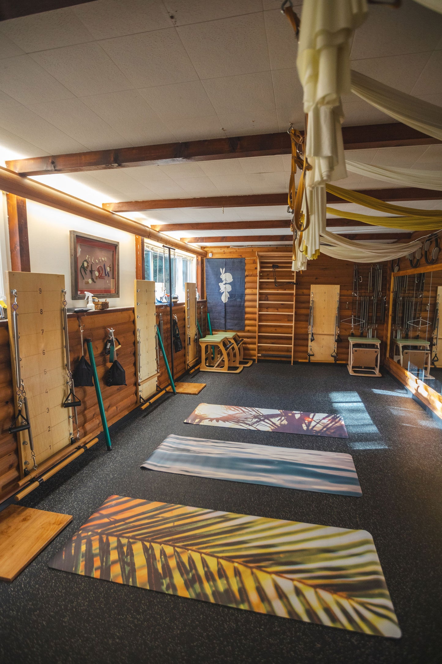 Ocean Whisper – Non-Toxic Yoga & Pilates Mat – Art Design, Canada