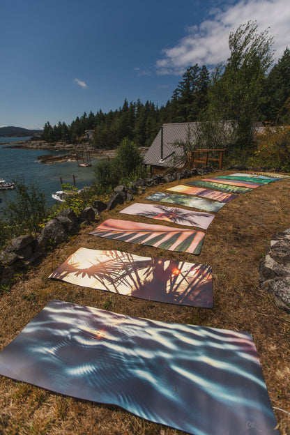 Maui Waters – Non-Toxic Yoga & Pilates Mat – Art Design, Canada