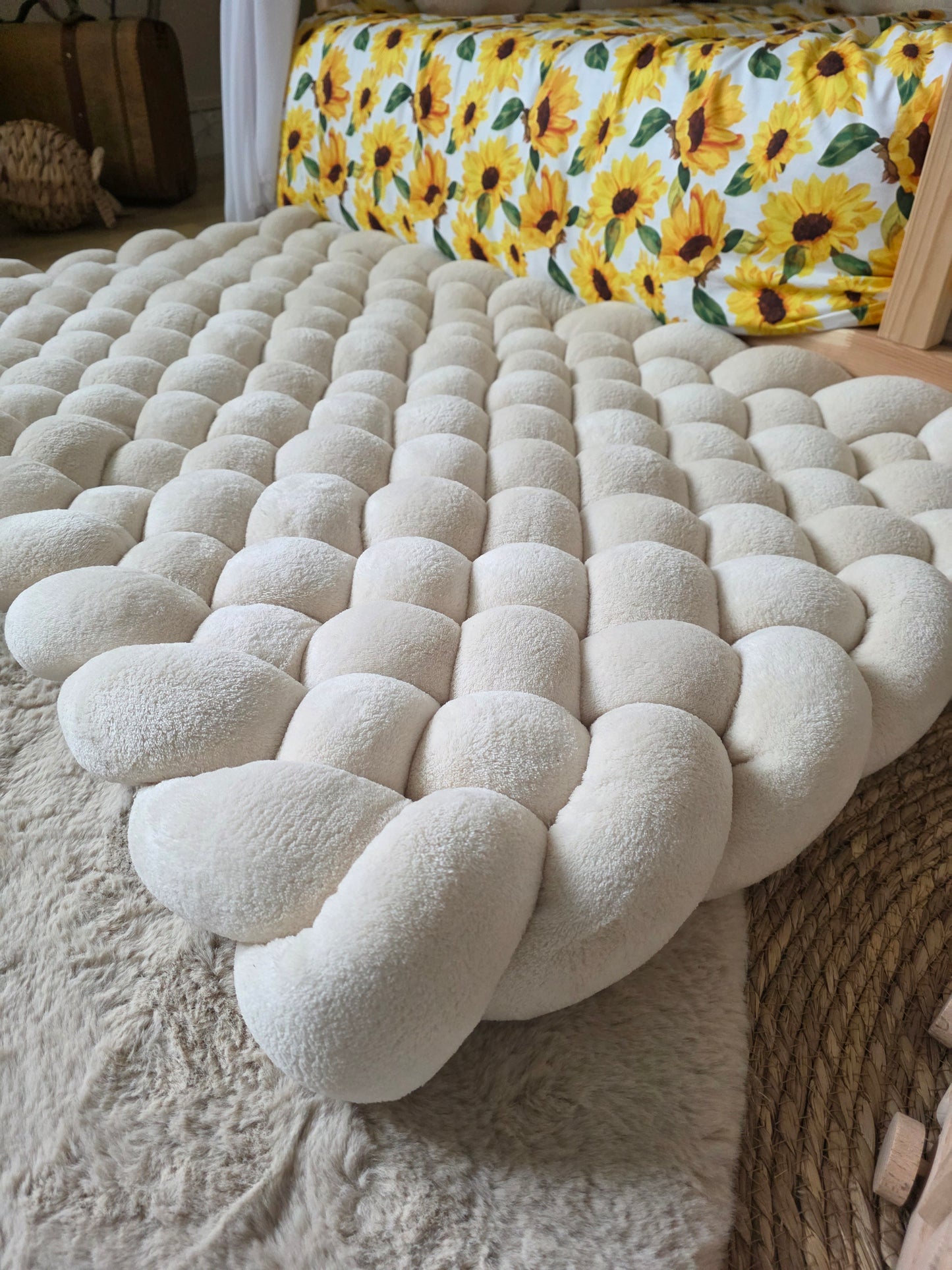 Hand-Braided Plush Rugs