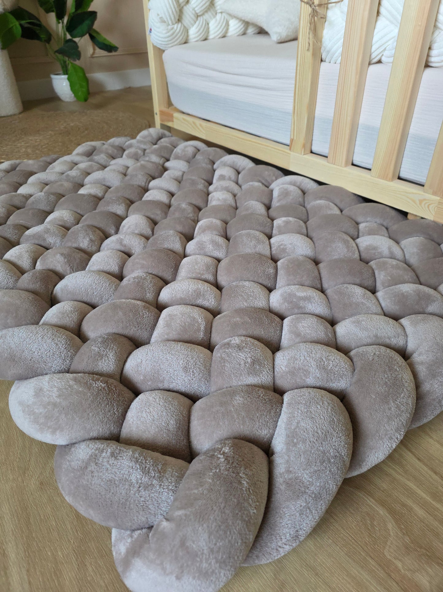 Hand-Braided Plush Rugs