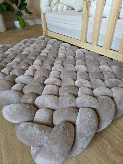 Hand-Braided Plush Rugs