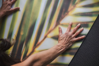 Green & Serene – Non-Toxic Yoga & Pilates Mat – Art Design, Canada