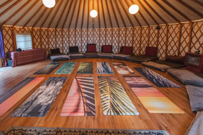 Green & Serene – Non-Toxic Yoga & Pilates Mat – Art Design, Canada