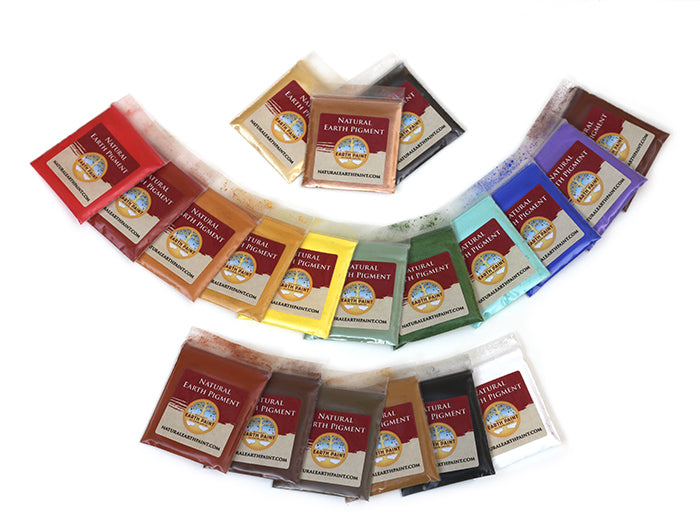Earth & Mineral Pigments Sample Pack (20 colours)