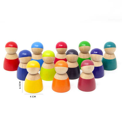 Large Rainbow Stacker Bundle - Rainbow Stacking toy
