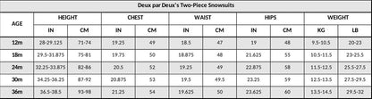 Two-Piece Baby Snug Snowsuit Chanterelle