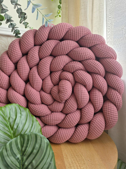 3-Strand Waffle Braided Double Bed Bumper