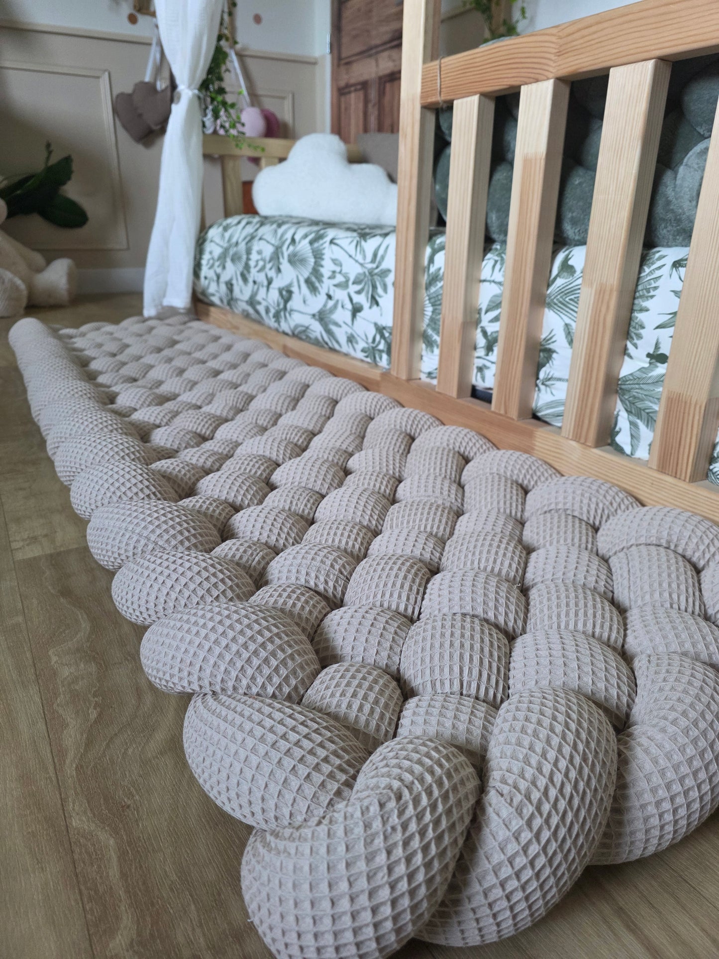 Hand-Braided Waffle Cotton Rugs