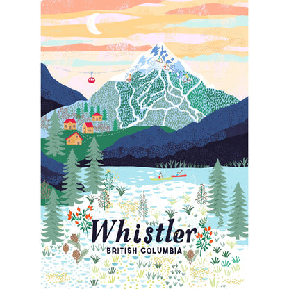 Whistler Mountain | Eco-Friendly 500-Piece Puzzle for Adults | Designed in Canada by Anja Jane | Best Rated Finds