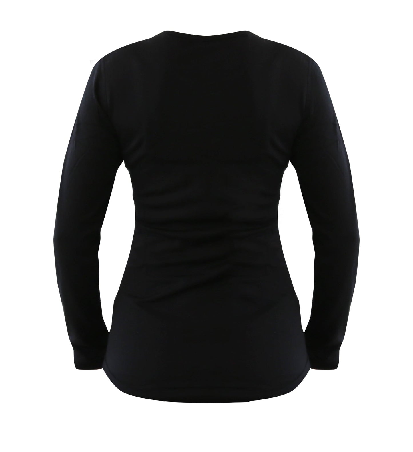 Women’s Merino Wool Long Sleeve Base Layer Crew – 190 GSM Performance Top