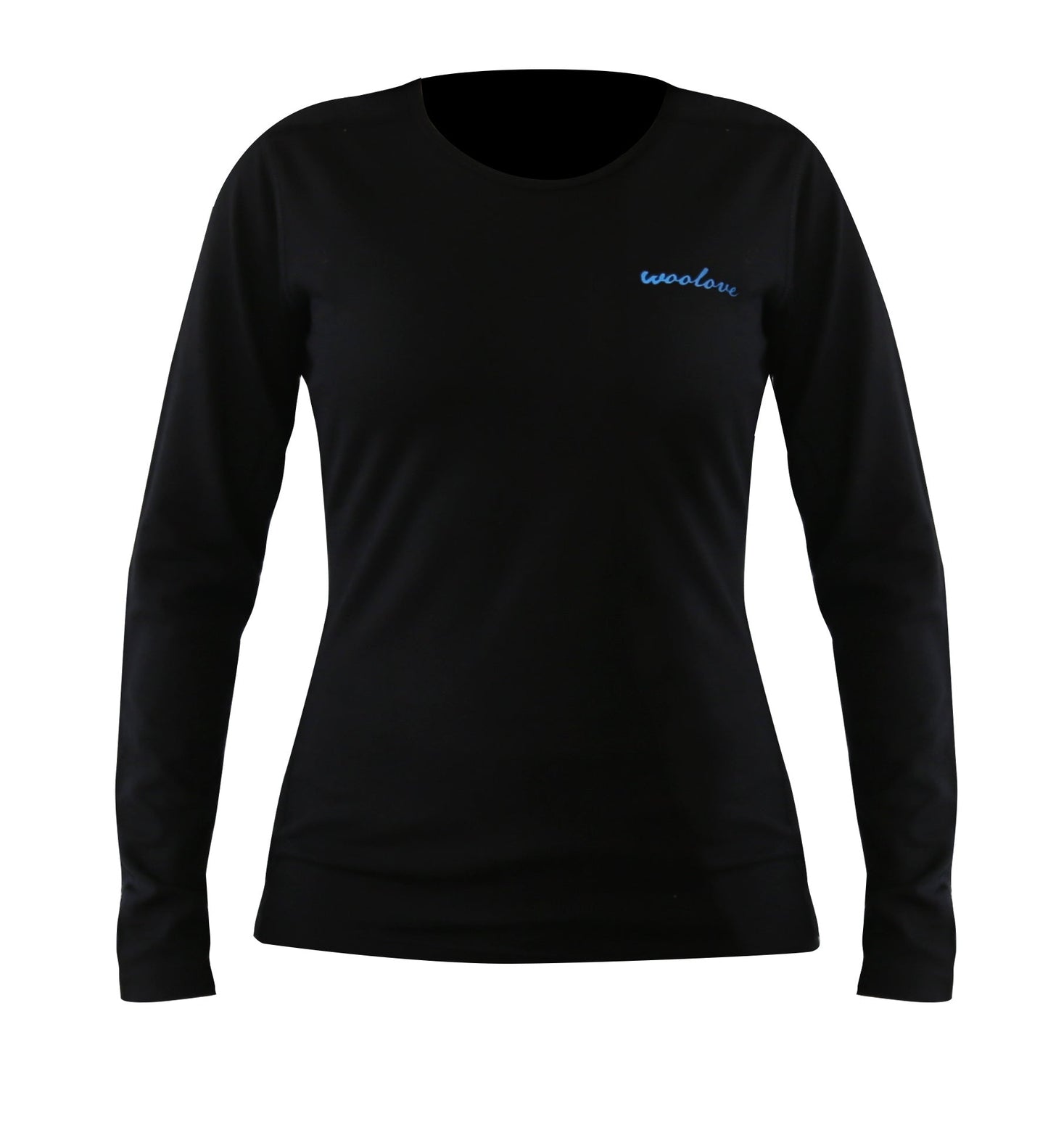 Women’s Merino Wool Long Sleeve Base Layer Crew – 190 GSM Performance Top