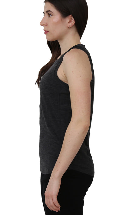Women’s Merino Wool Tank Top – Crew Neck Base Layer