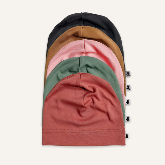 Baby/Kids' Bamboo Beanie | Solid Colours