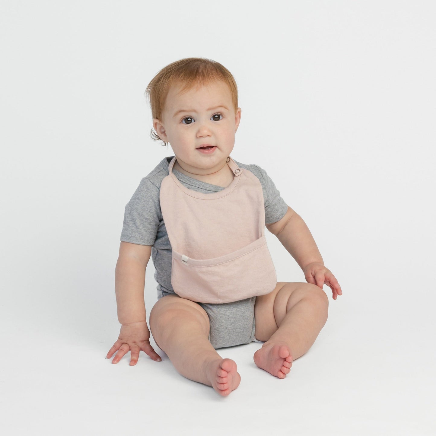 Organic Cotton Baby Bib – Cloud Bliss Collection