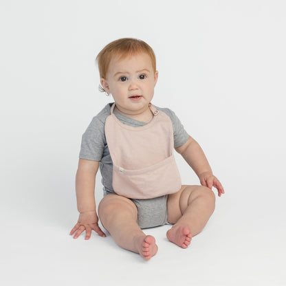 Organic Cotton Baby Bib – Cloud Bliss Collection