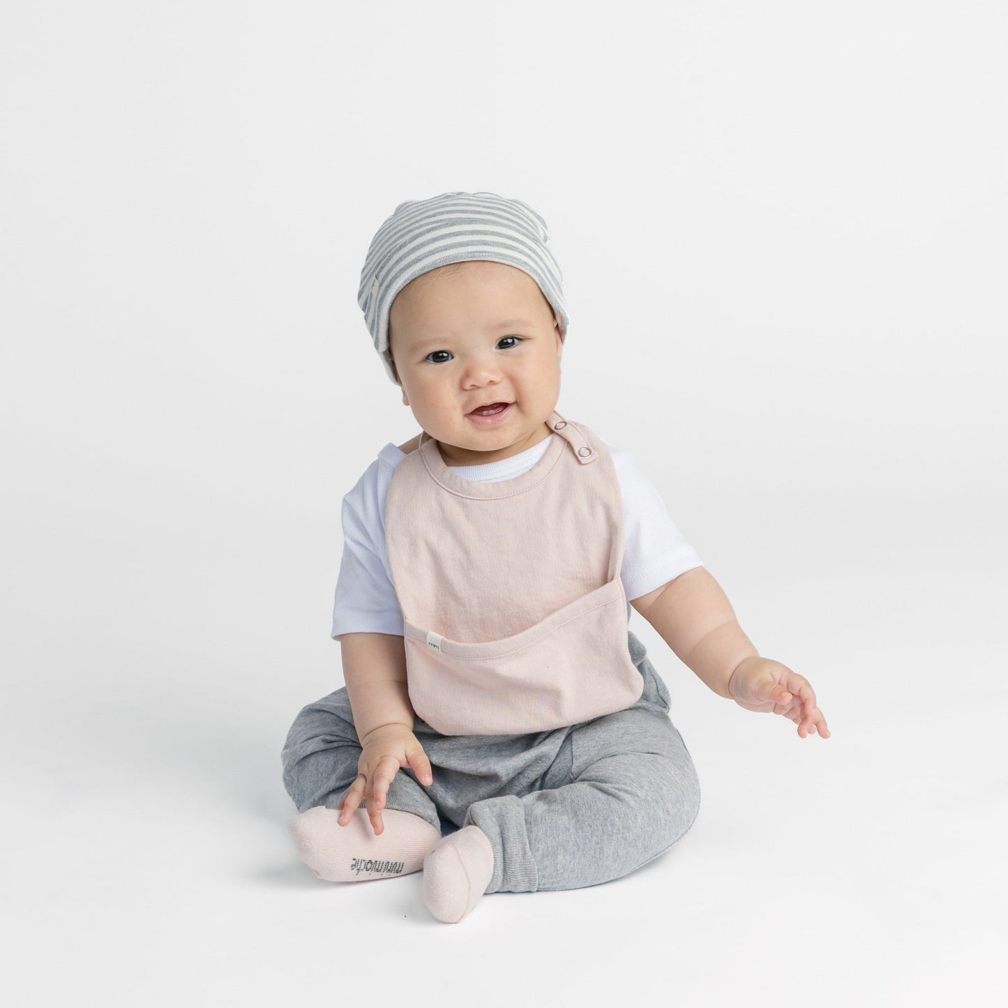 Organic Cotton Baby Bib – Cloud Bliss Collection