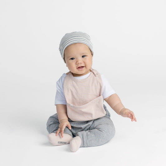 Organic Cotton Baby Bib – Cloud Bliss Collection
