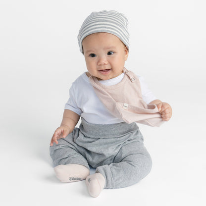 Organic Cotton Baby Bib – Cloud Bliss Collection