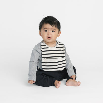 Organic Cotton Baby Bib – Cloud Bliss Collection