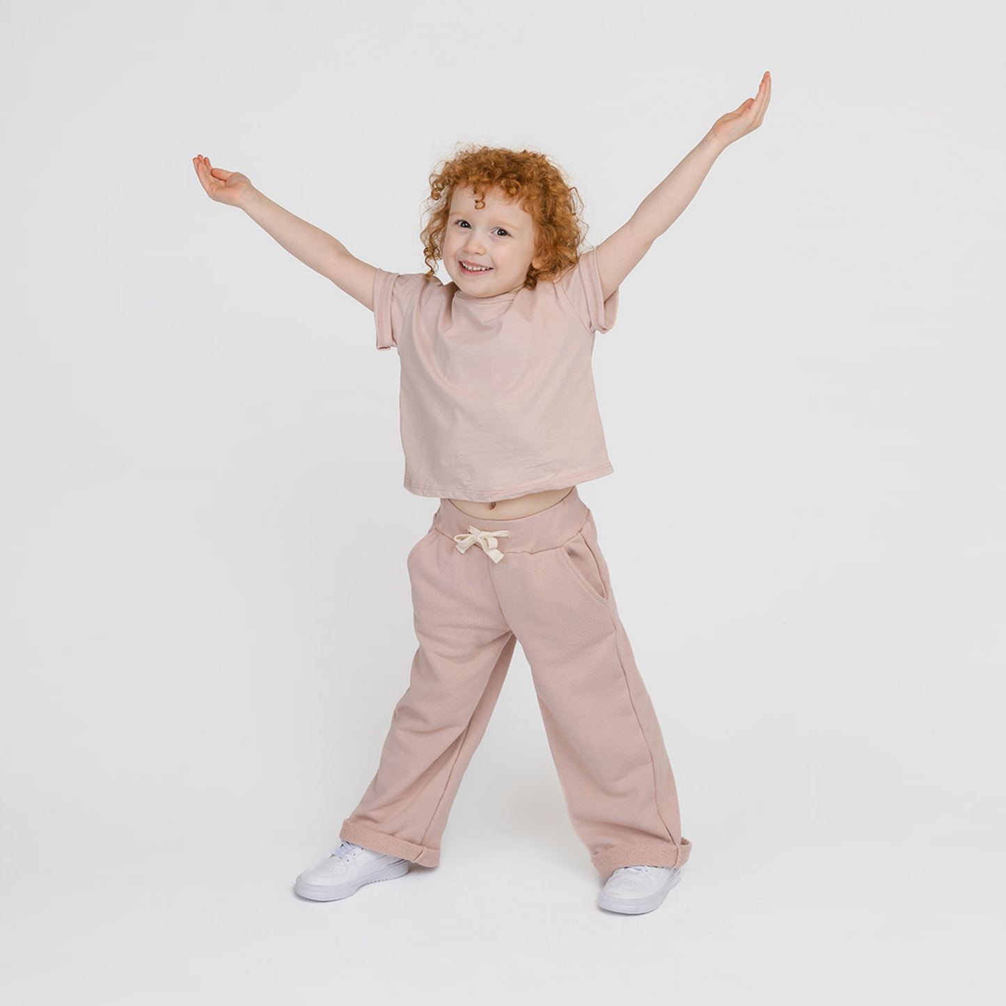 Organic Cotton Boxy Tee – Cloud Collection