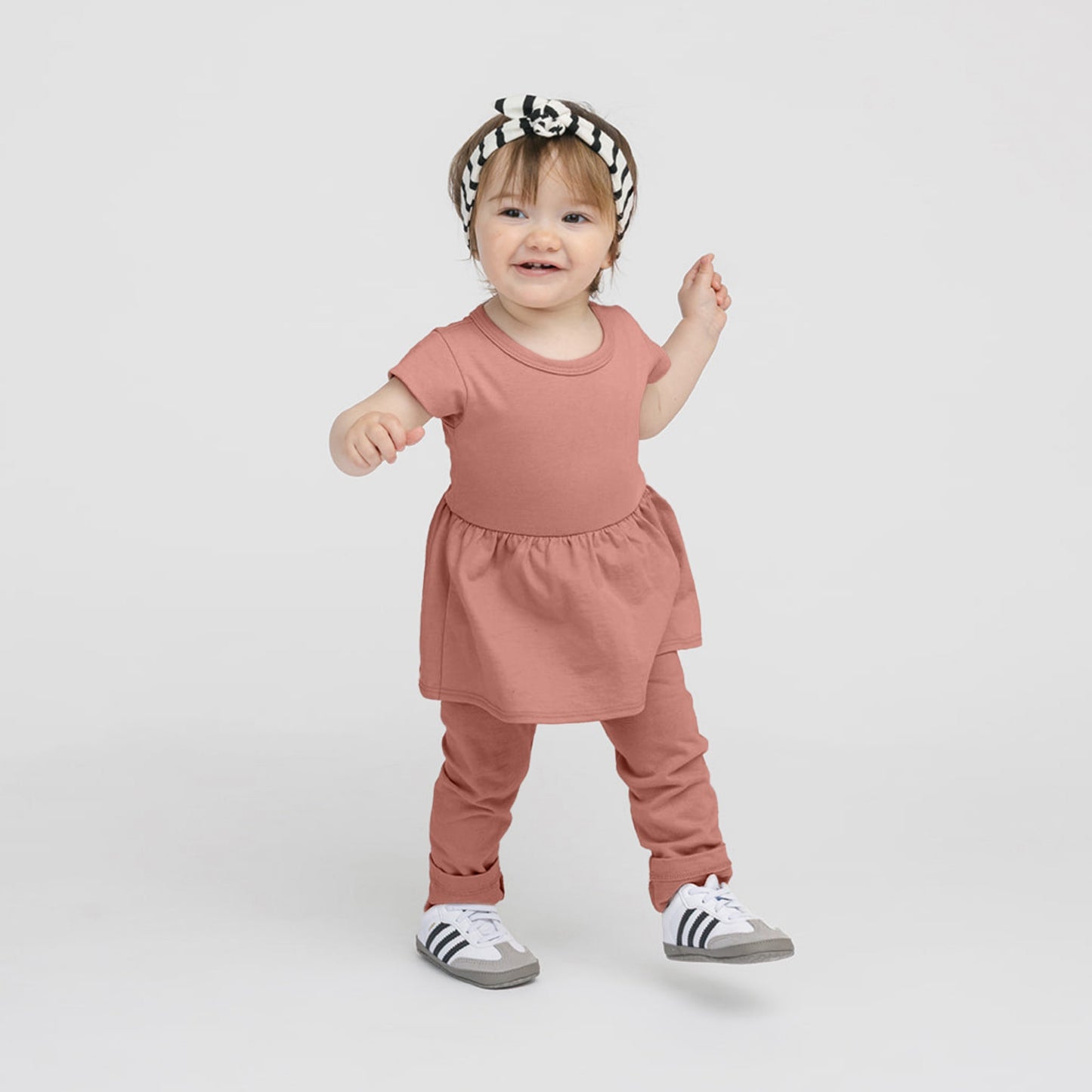 Organic Cotton Baby Dress Bodysuit – Cloud Collection