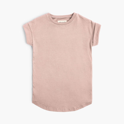 Organic Cotton Rolled Sleeve Dress – Cloud Collection