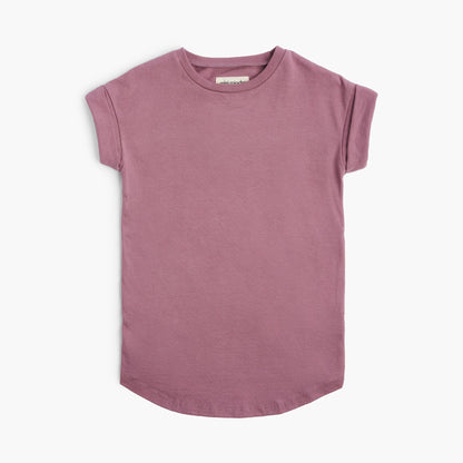 Organic Cotton Rolled Sleeve Dress – Cloud Collection