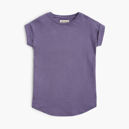 Organic Cotton Rolled Sleeve Dress – Cloud Collection