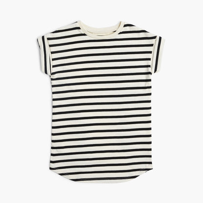 Organic Cotton Rolled Sleeve Dress – Cloud Collection