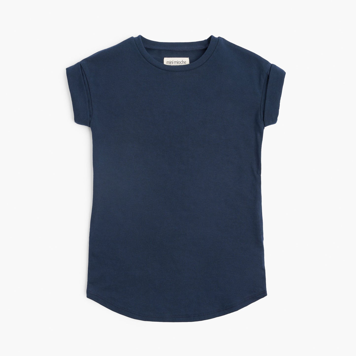 Organic Cotton Rolled Sleeve Dress – Cloud Collection