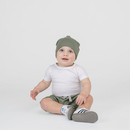Organic Cotton Baby Bodysuit – Cloud Short Sleeve Collection