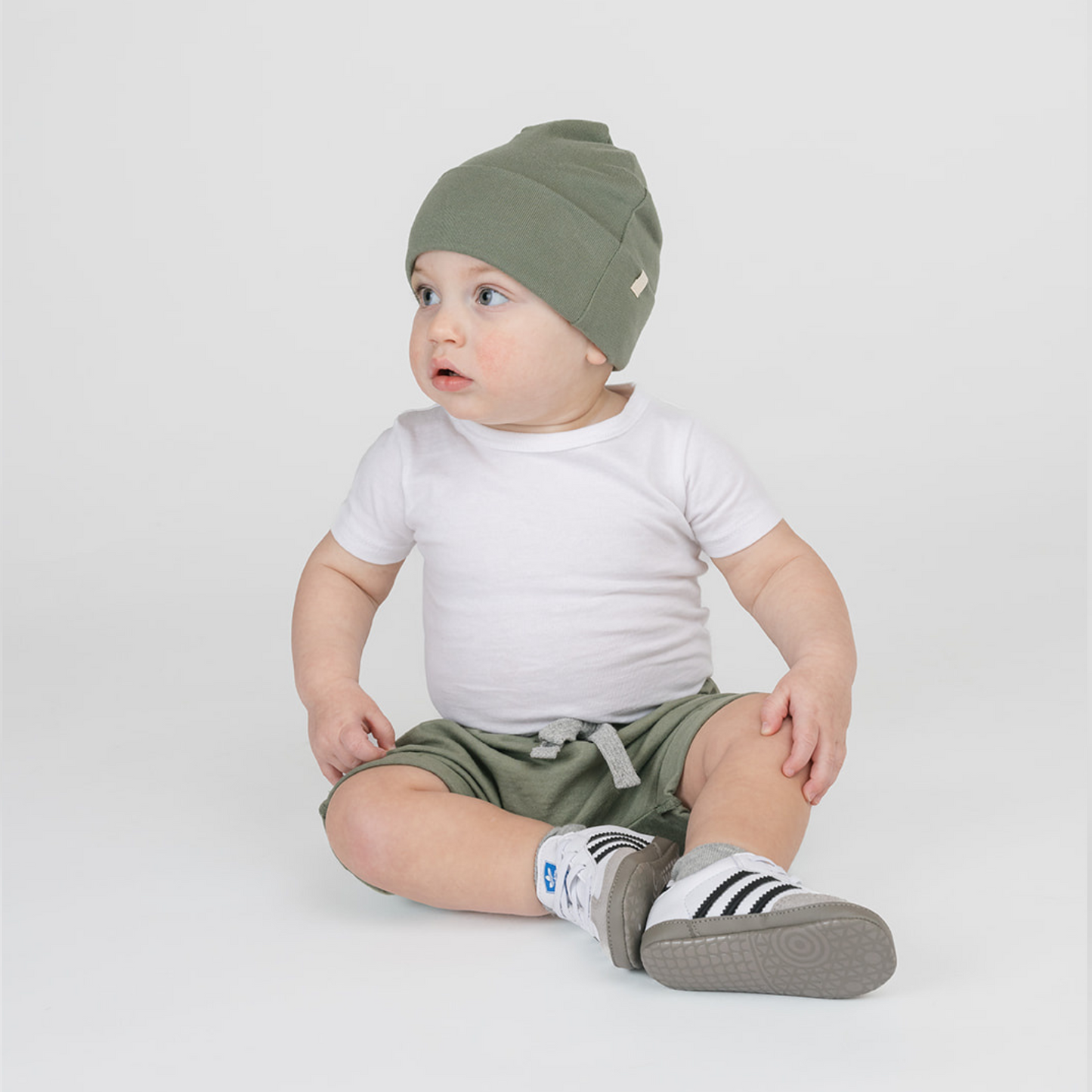 Organic Cotton Baby Bodysuit – Cloud Short Sleeve Collection