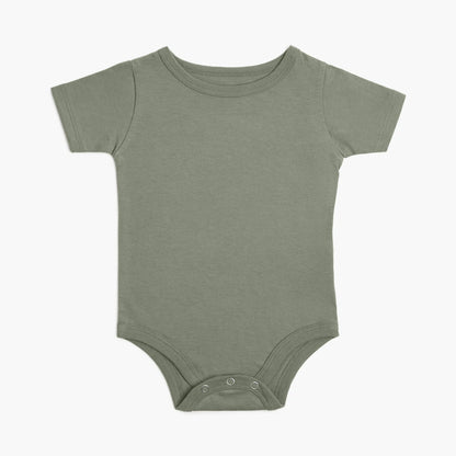Organic Cotton Baby Bodysuit – Cloud Short Sleeve Collection