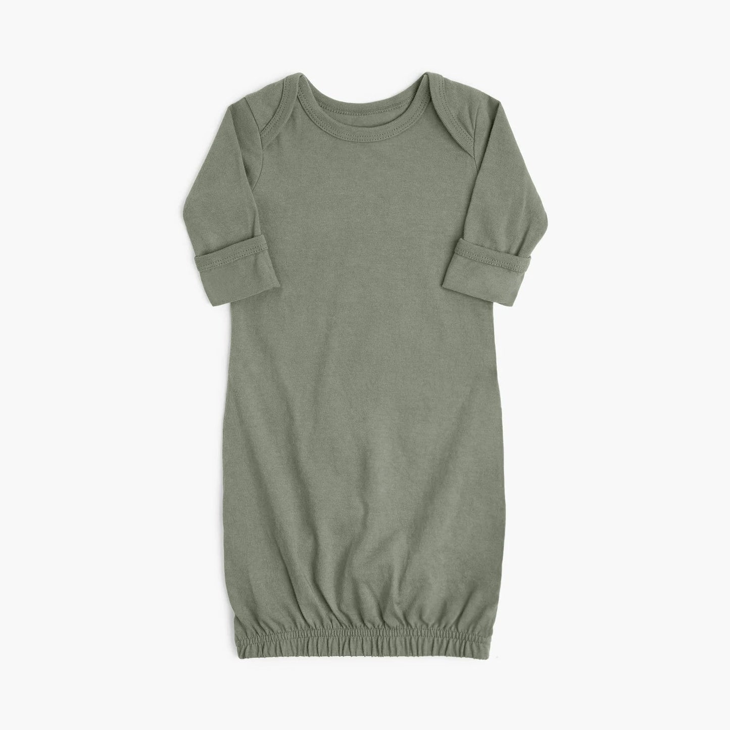 Organic Cotton Baby Sleeper Gown – Cloud Collection