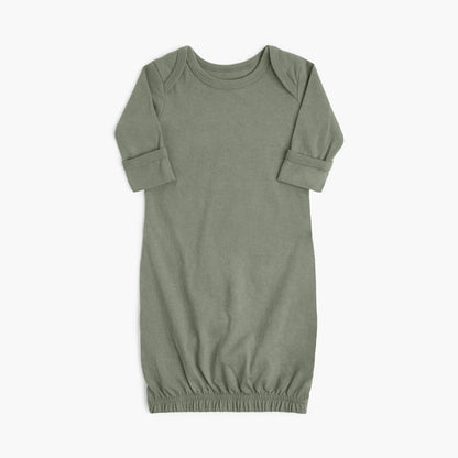 Organic Cotton Baby Sleeper Gown – Cloud Collection
