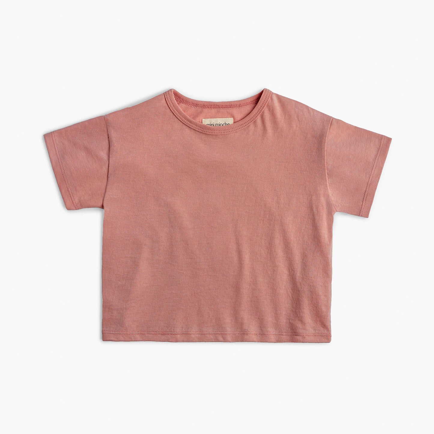 Organic Cotton Boxy Tee – Cloud Collection